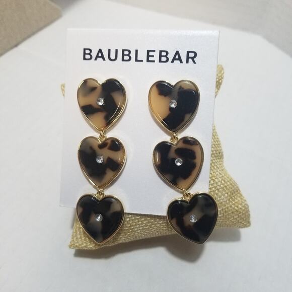 BaubleBar Jewelry - Baublebar heart shaped earrings